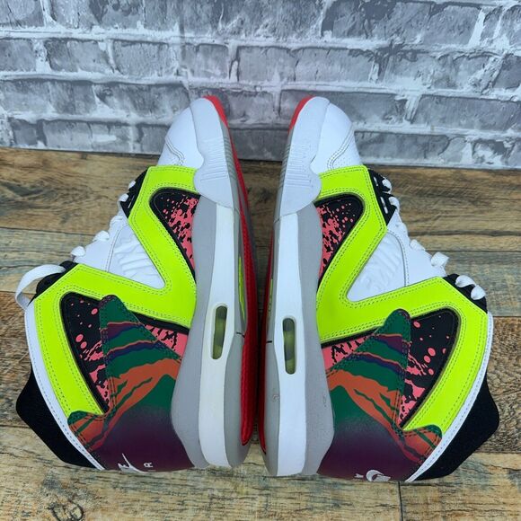 Nike Air Tech Challenge Hybrid White Vol -Hot Lava 653873-100 Mens Size 9.5 New main image 7